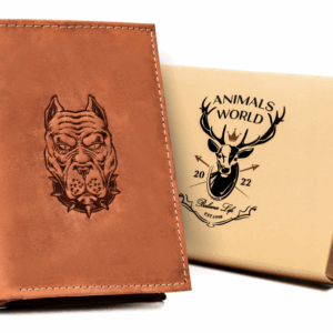 Duży, pionowy portfel męski ze skóry naturalnej - Always Wild