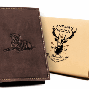 Duży, pionowy portfel męski ze skóry naturalnej - Always Wild