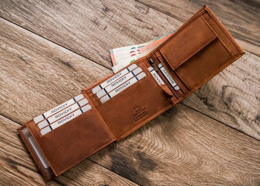 Duży, skórzany portfel męski - Always Wild - obrazek 8