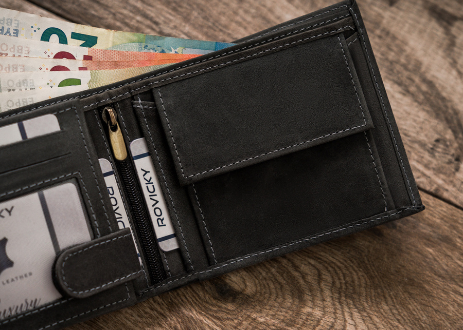 Duży, skórzany portfel męski - Always Wild - obrazek 8