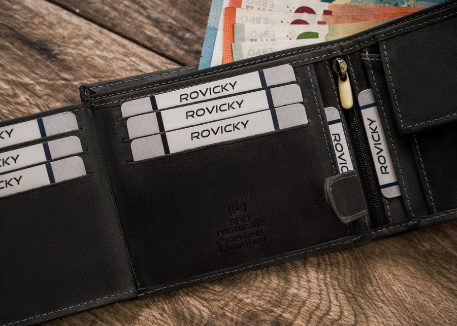 Duży, skórzany portfel męski - Always Wild - obrazek 12