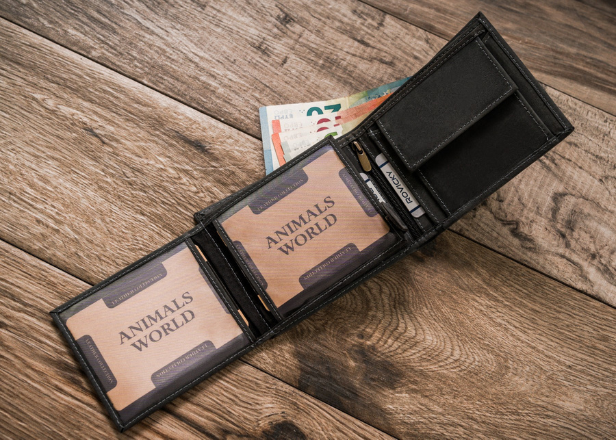 Duży, skórzany portfel męski - Always Wild - obrazek 7