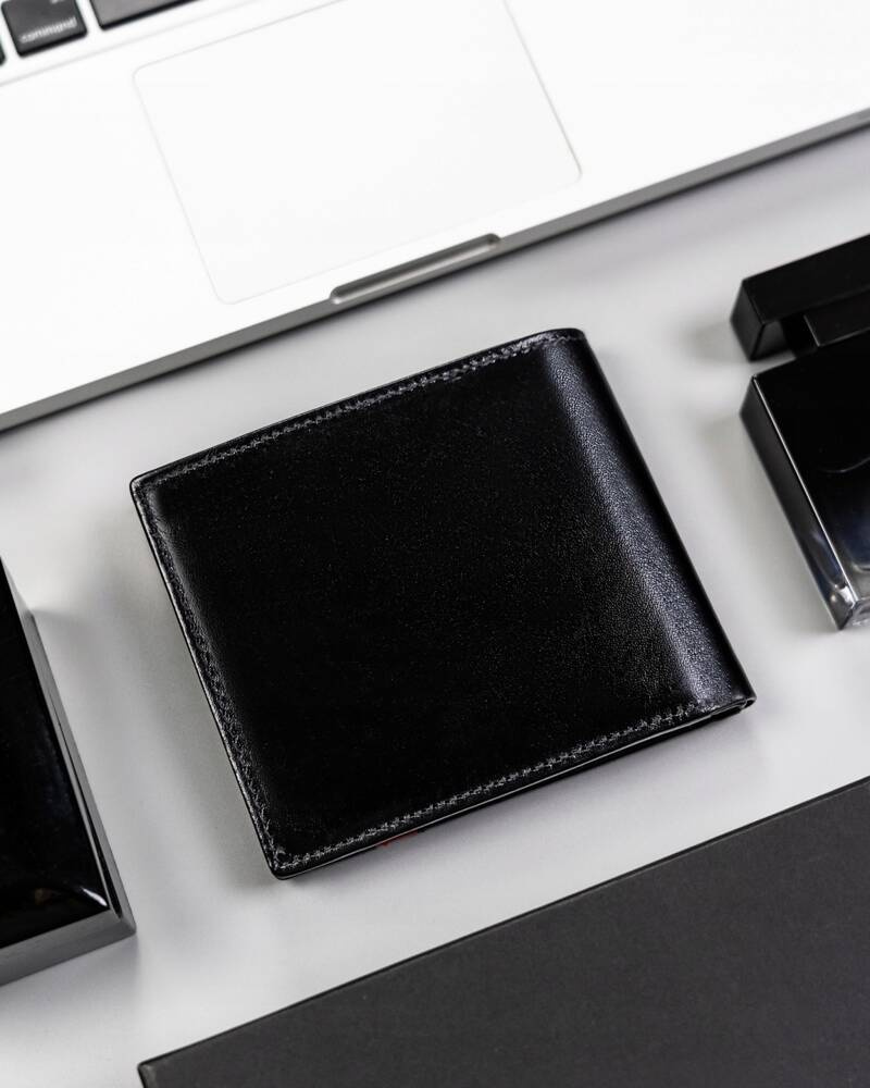 Elegancki, skórzany portfel męski - Rovicky - obrazek 3