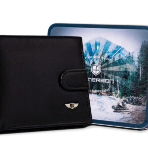 Duży portfel męski z systemem RFID Protect - Peterson