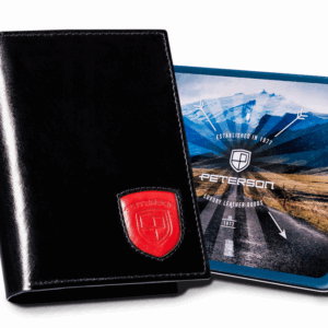 Duży portfel męski bez zapięcia - Peterson