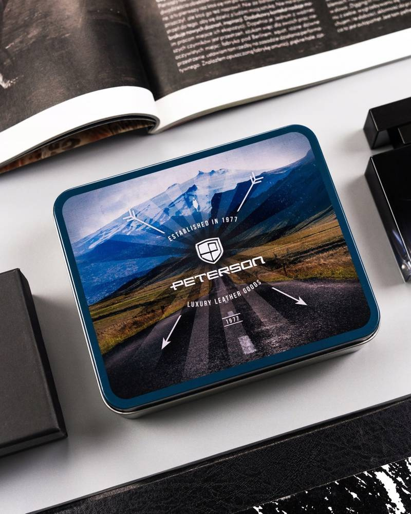 Duży portfel męski bez zapięcia - Peterson - obrazek 11