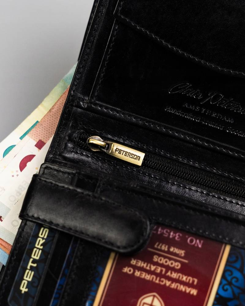 Duży portfel męski bez zapięcia - Peterson - obrazek 9