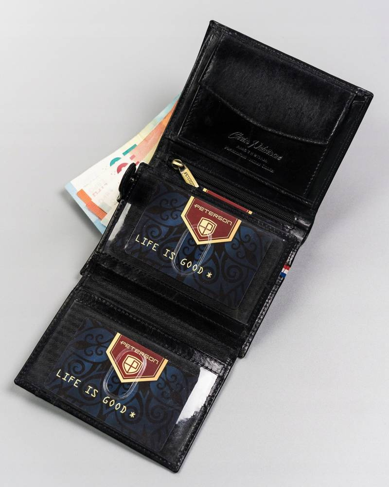 Duży portfel męski bez zapięcia - Peterson - obrazek 8