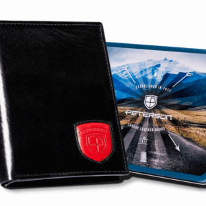 Duży portfel męski bez zapięcia - Peterson