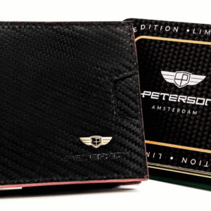 Elegancki, skórzany portfel męski z systemem RFID - Peterson