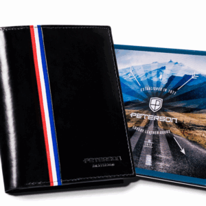 Duży portfel męski bez zapięcia - Peterson