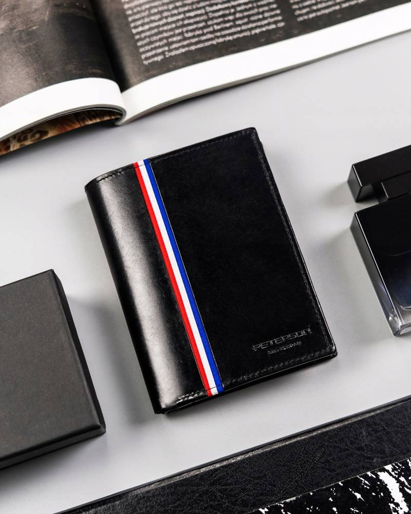 Duży portfel męski bez zapięcia - Peterson - obrazek 2