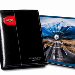 Duży portfel męski bez zapięcia - Peterson