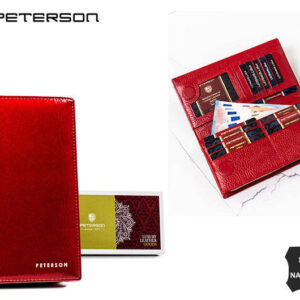 Elegancki portfel damski na magnes - Peterson