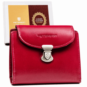 Portfel damski ze skóry naturalnej - Peterson