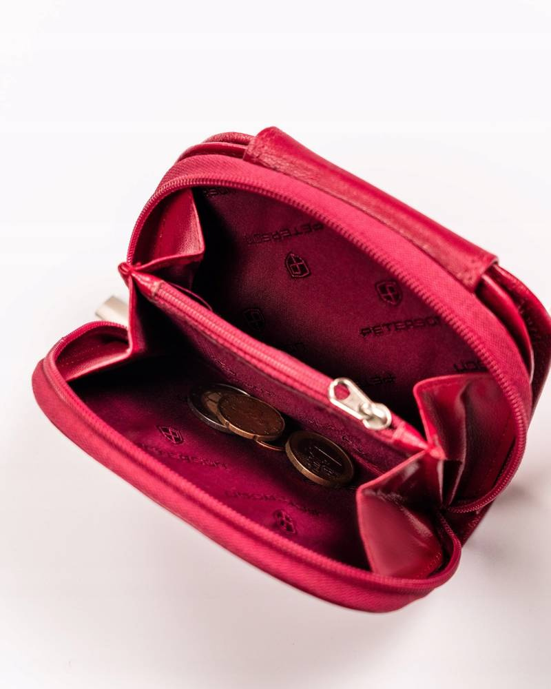 Pojemny, skórzany średni portfel damski - Peterson - obrazek 8