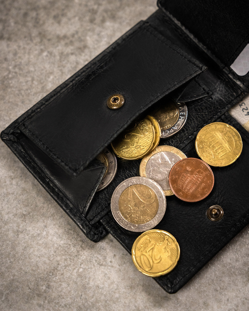 Mały, skórzany portfel męski bez zapięcia - Buffalo Wild - obrazek 8