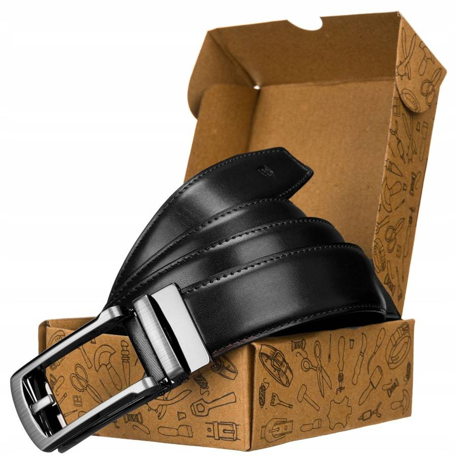 Uniwersalny pasek męski z automatyczną klamrą - Peterson - obrazek 6