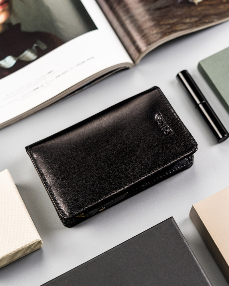 Duży, skórzany portfel damski z systemem RFID - Peterson - obrazek 6