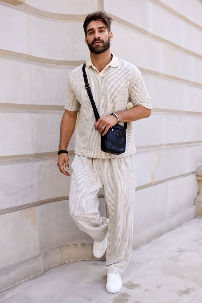 Skórzana torba męska na ramię - Peterson - obrazek 5