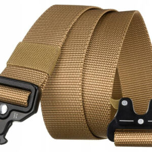 Długi, parciany pasek z klamrą QR