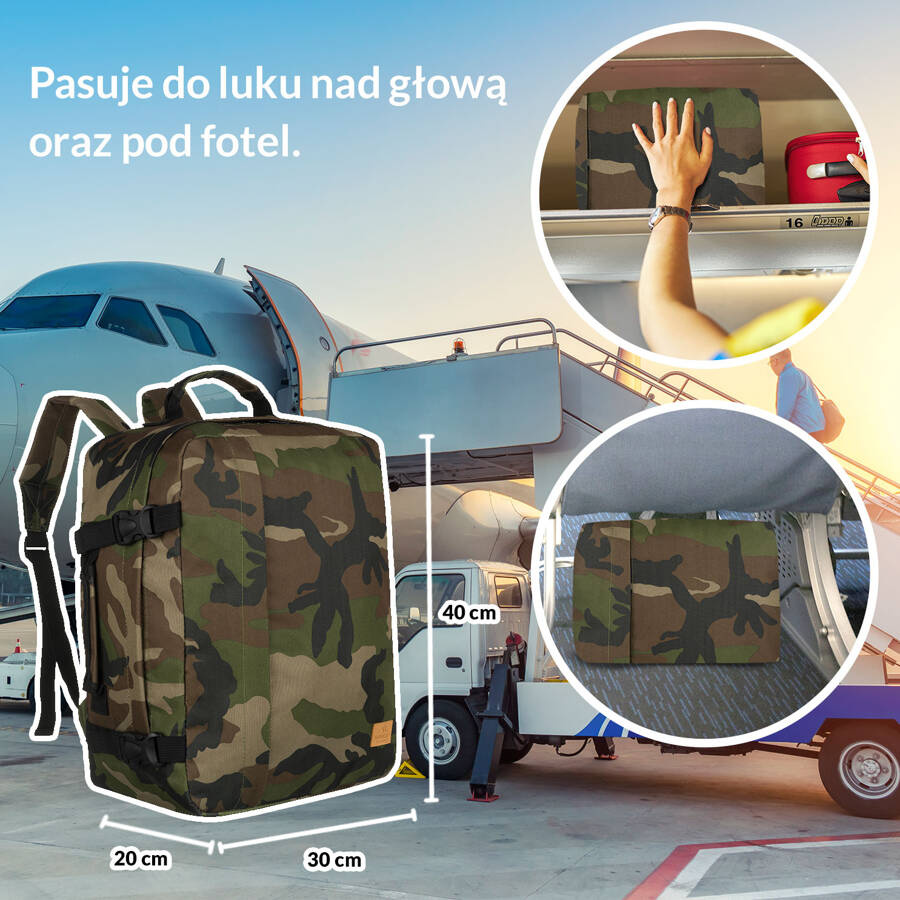 Duży, podróżny plecak z poliestru - Rovicky - obrazek 13