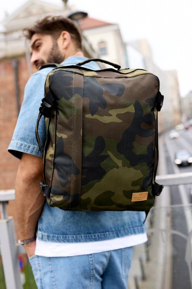 Duży, podróżny plecak z poliestru - Rovicky - obrazek 2