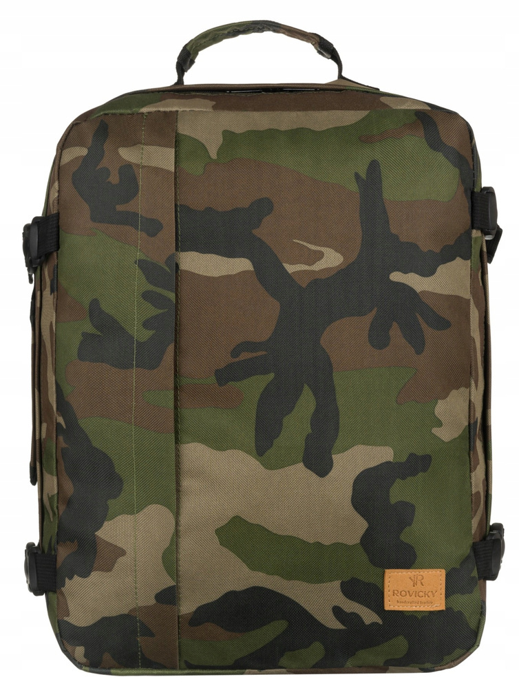 Duży, podróżny plecak z poliestru - Rovicky - obrazek 4