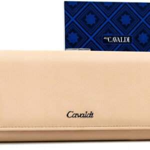 Elegancki potfel damski na bigiel i zatrzask - 4U Cavaldi