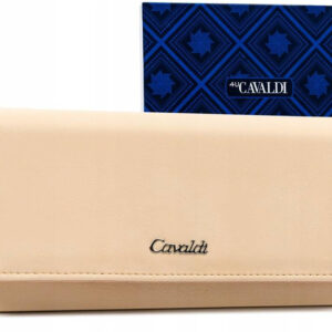 Klasyczny portfel damski ze skóry ekologicznej - 4U Cavaldi