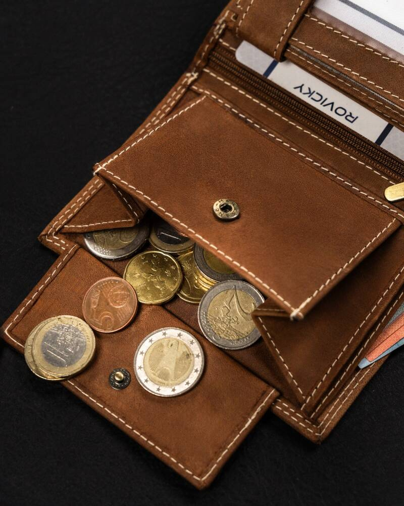 Duży, pionowy portfel męski ze skóry naturalnej - Always Wild - obrazek 8