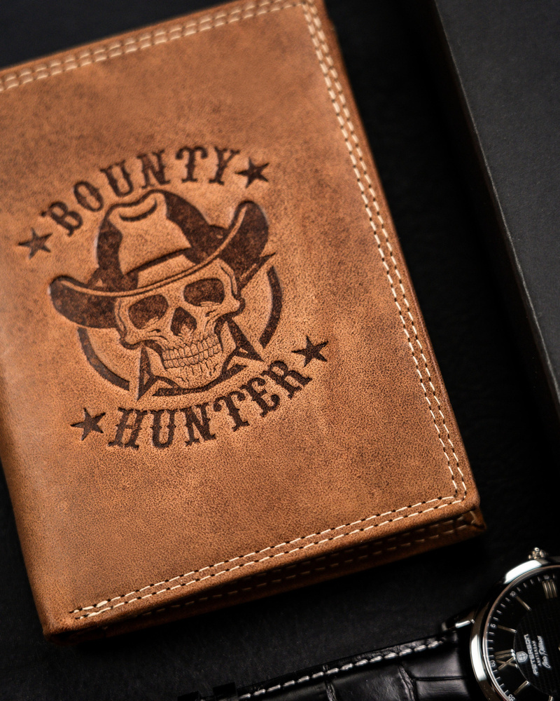 Duży, pionowy portfel męski ze skóry naturalnej - Always Wild - obrazek 3