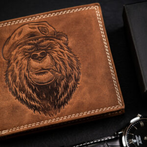 Duży portfel męski ze skóry naturalnej - Always Wild