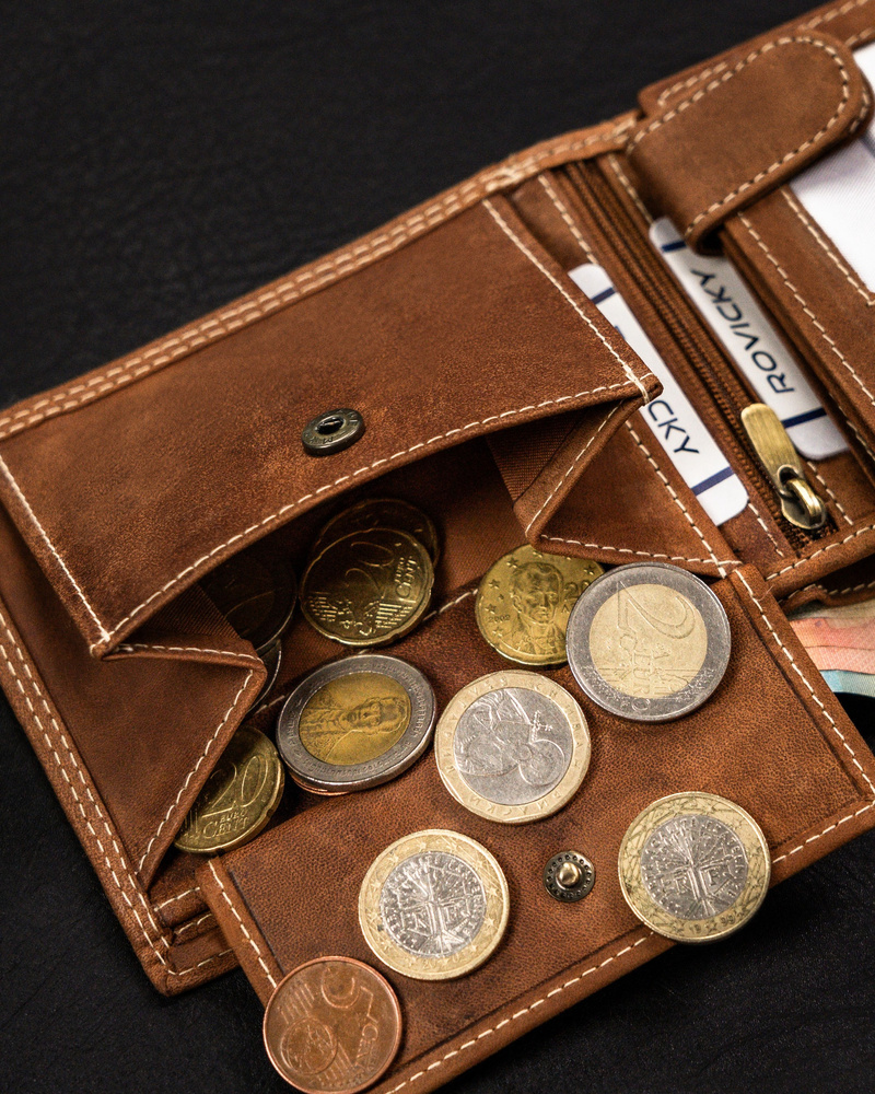 Duży portfel męski ze skóry naturalnej - Always Wild - obrazek 11