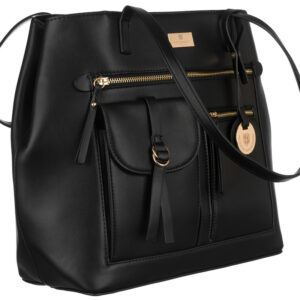 Shopperka damska ze skóry ekologicznej - Peterson