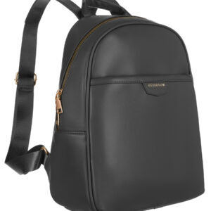 Pojemny plecak damski ze skóry ekologicznej - Peterson