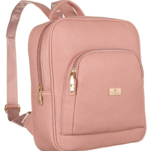 Pojemny plecak damski ze skóry ekologicznej - Peterson