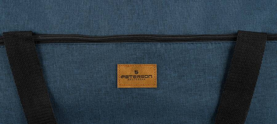 Duża, sportowa torba podróżna z poliestru - Peterson - obrazek 3