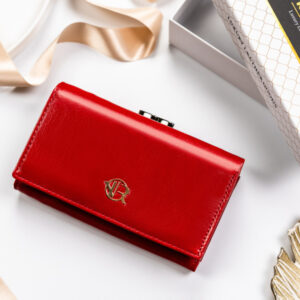 Pojemny portfel damski ze skóry naturalnej i ekologicznej - Rovicky