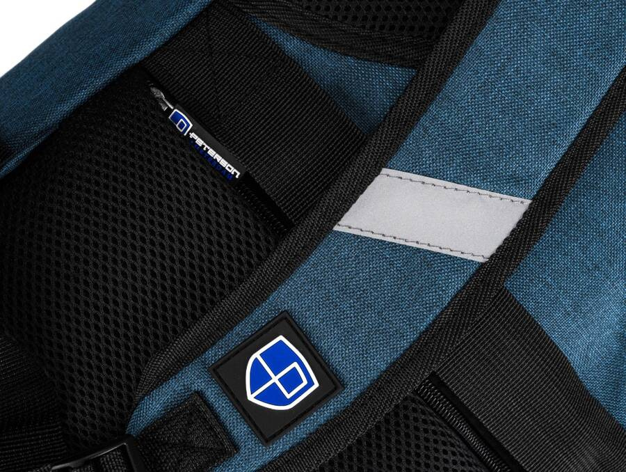 Podróżny, wodoodporny plecak z poliestru z miejscem na laptopa - Peterson - obrazek 6