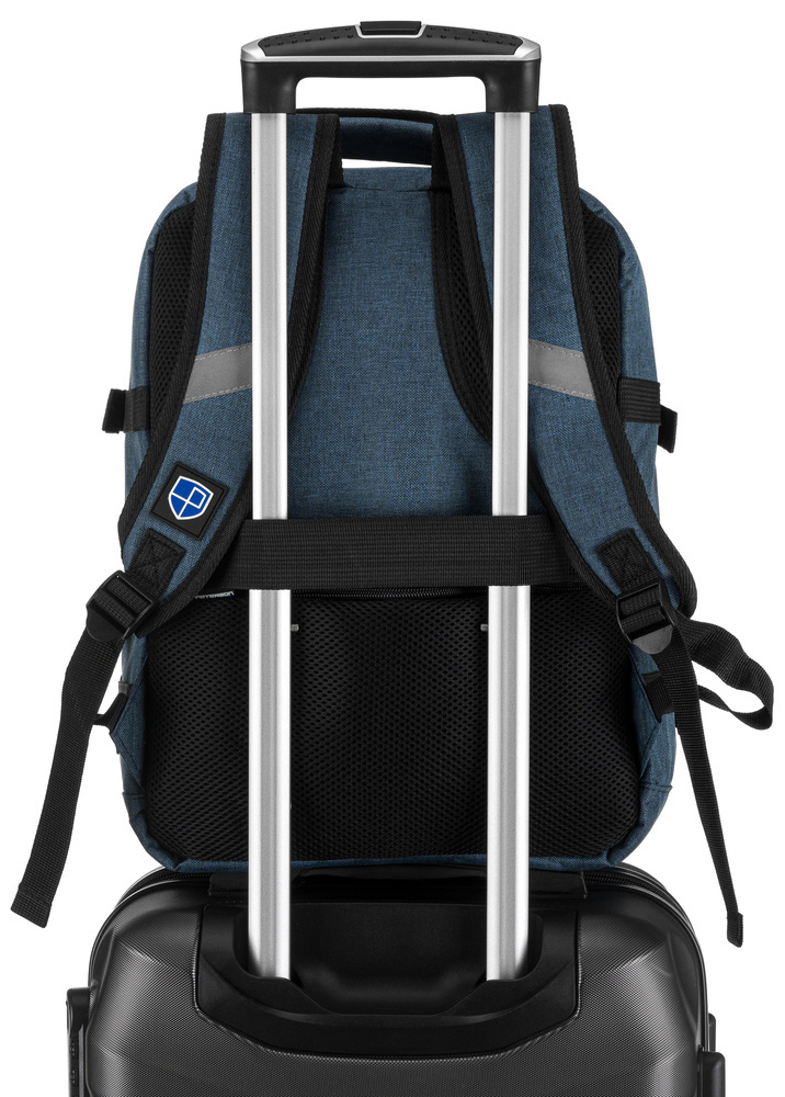 Podróżny, wodoodporny plecak z poliestru z miejscem na laptopa - Peterson - obrazek 13