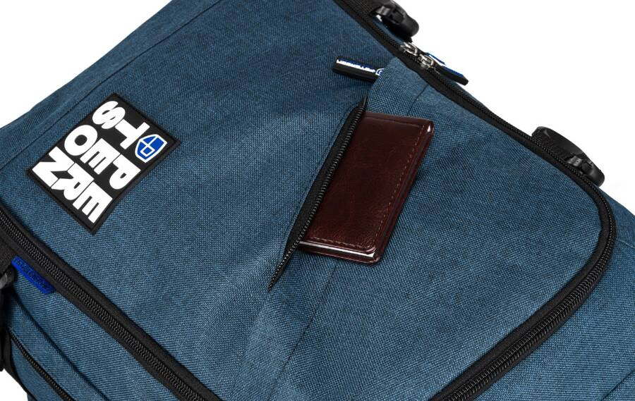 Podróżny, wodoodporny plecak z poliestru z miejscem na laptopa - Peterson - obrazek 14