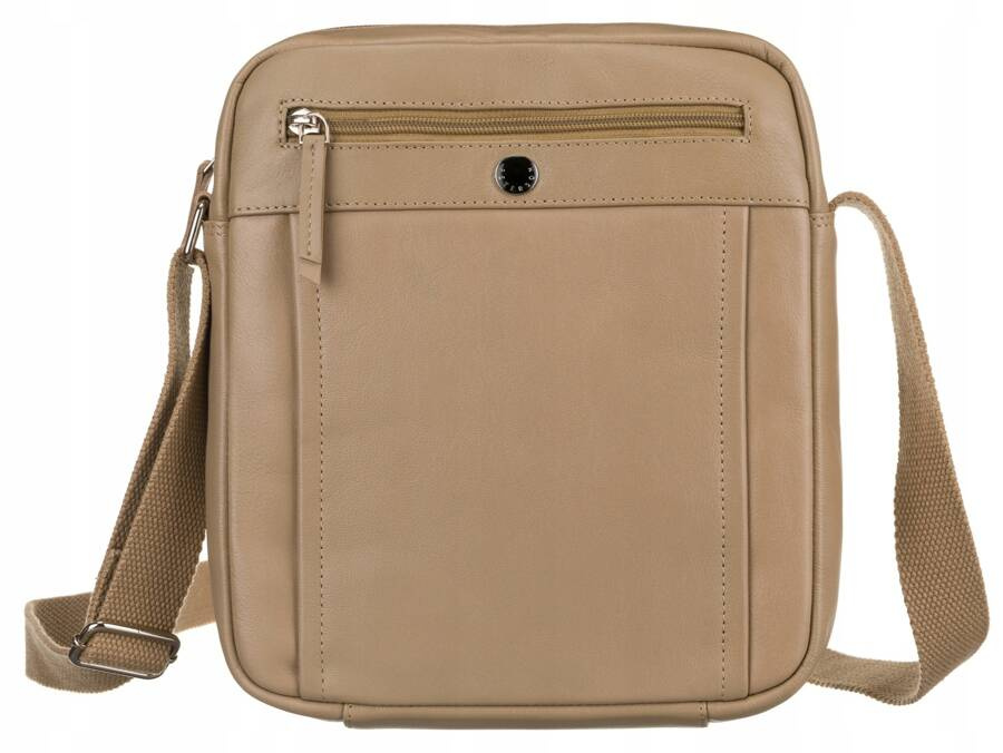 Mała listonoszka damka ze skóry naturalnej - Peterson - obrazek 2