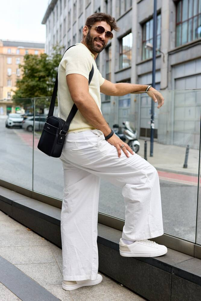 Codzienna torebka męska crossbody - Peterson - obrazek 8