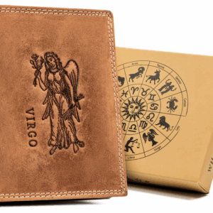 Duży portfel męski z nubukowej skóry naturalnej - Always Wild