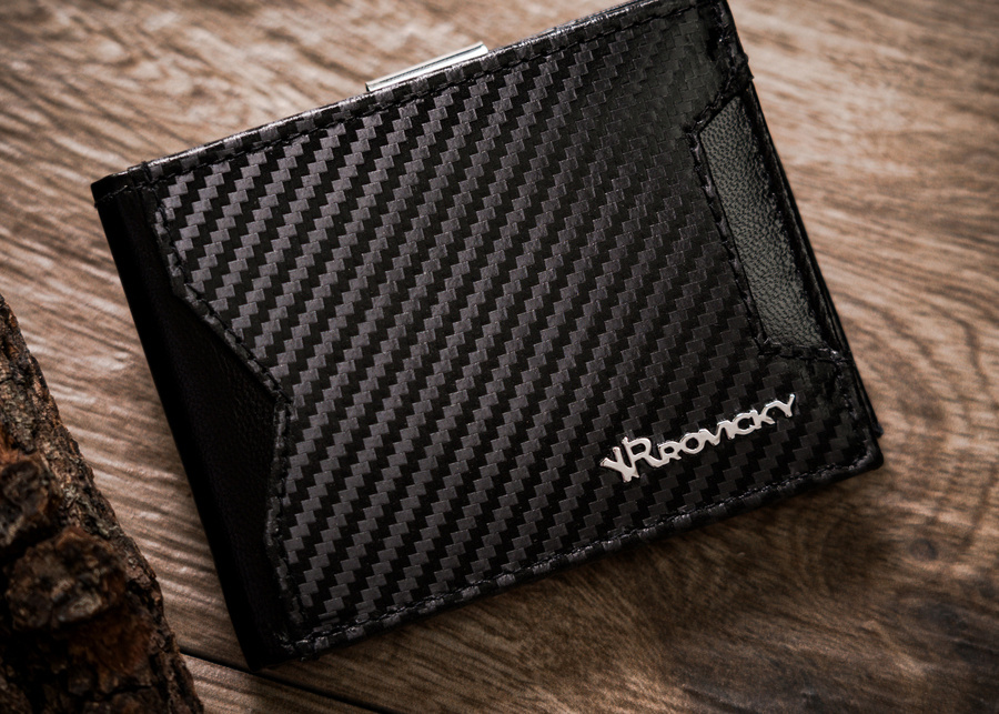 Banknotówka męska ze skóry naturalnej - Rovicky - obrazek 3