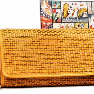 Duży portfel damski ze skóry naturalnej - Rovicky