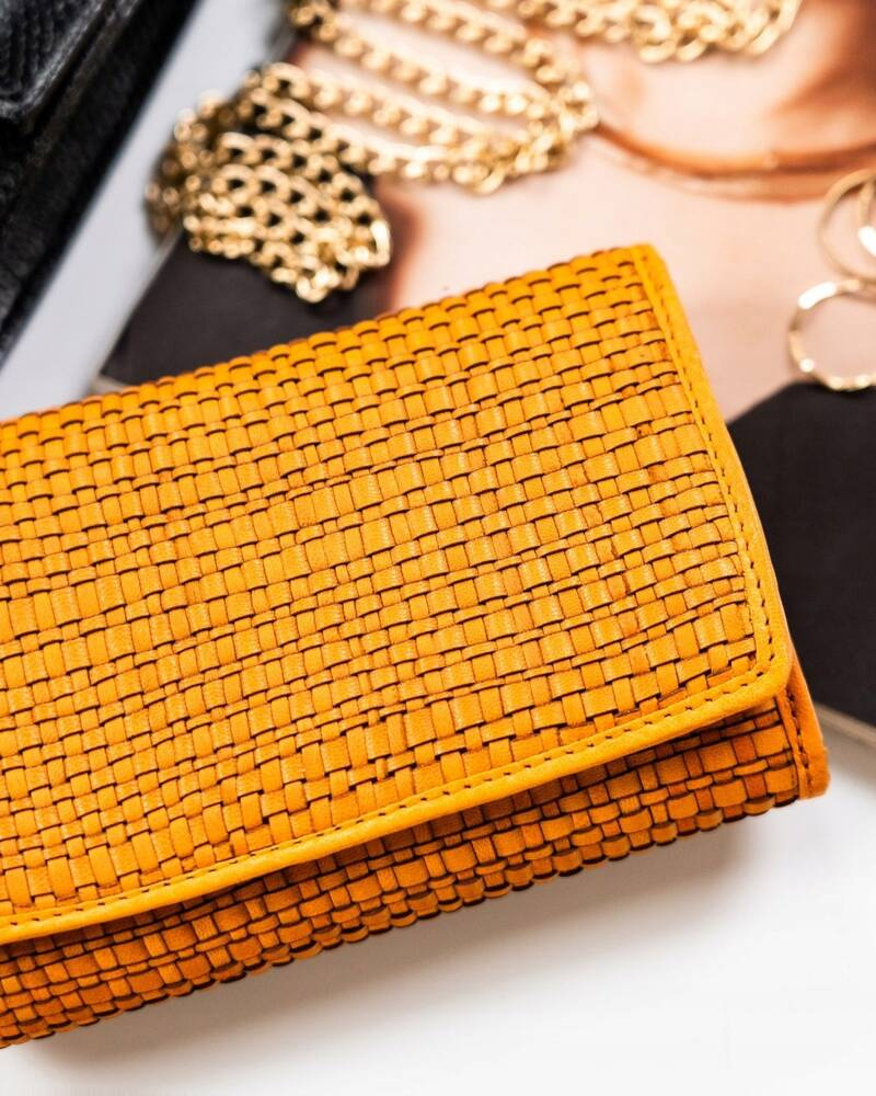 Elegancki portfel damski ze skóry naturalnej - Rovicky - obrazek 3