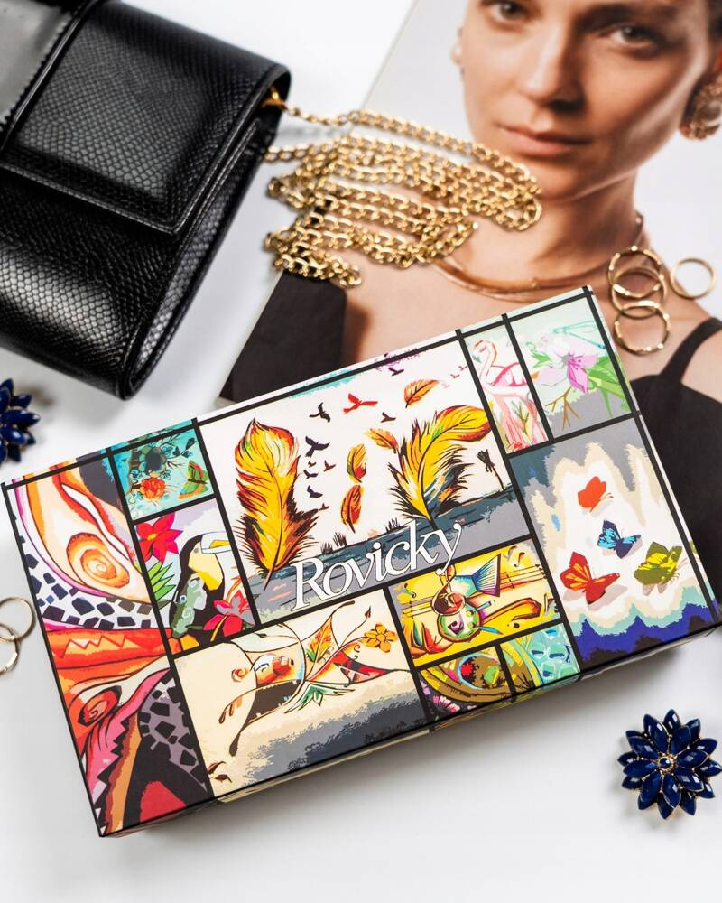 Elegancki portfel damski ze skóry naturalnej - Rovicky - obrazek 11