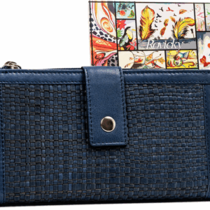 Duży portfel damski ze skóry naturalnej - Rovicky